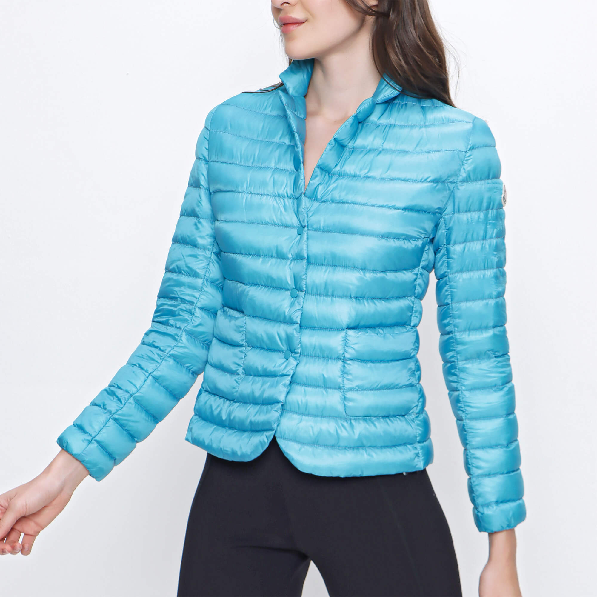 Moncler - Blue Leyla Light Padded Blazer Jacket